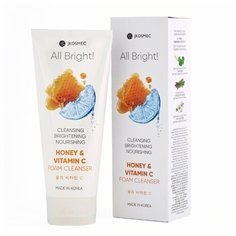 JKOSMEC ALL BRIGHT Пилинг-скатка для лица с экстрактом мёда и витамина С, 180мл
