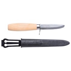 Нож Morakniv Rookie, нержавеющая сталь, деревянная ручка