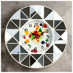 Часы настенные, серия: Кухня, "Умари", 40х40 см, 4515895 Сима ленд