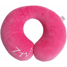 Подушка для шеи Amarobay Soft Bagel малиновый Amarobaby