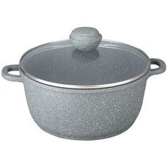 Кастрюля Bekker BK-3817, 7.5 л, серый