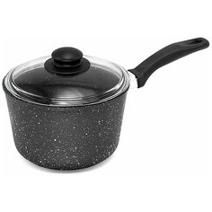 Ковш VICTORIA (Беларусь) G09 1,5G литой, со стеклянной крышкой, 1.5л, 16см
