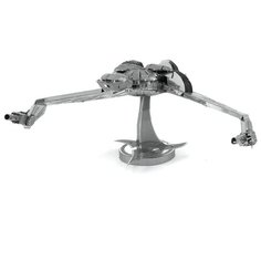 Металлический конструктор 3D Metal Earth, Космический корабль Klingon Bird-of-prey, сериал Star Trek, Масштаб 1:160, FSC282