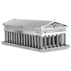 Металлический конструктор 3D Metal Earth, древнегреческий храм Парфенон, Масштаб 1:160, FSC059