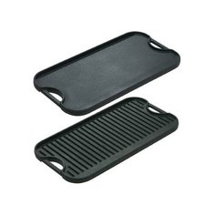 Противень - гриль прямоугольный с ручками 50.8 x 26.5 см, чугун, черный, Lodge