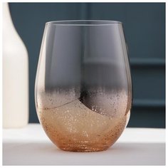 Стакан "Мерцание" 400 мл, 9х12 см, цвет золотой 4711682 Сима ленд