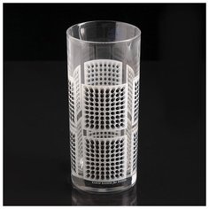 Стакан Infinity X 400 мл., дизайн - Карим Рашид, 7 × 7 × 16 см 138704 Egizia