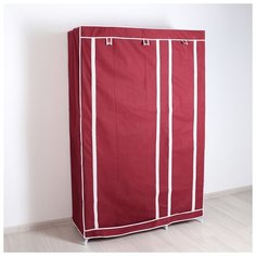 Шкаф для одежды 110х45х175 см, бордовый 178921 Сима ленд