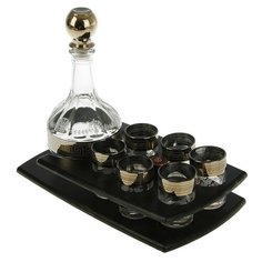 Мини-бар 7 предметов графин 500 + стопки Гармония 500/50 мл 2070100 Сима ленд