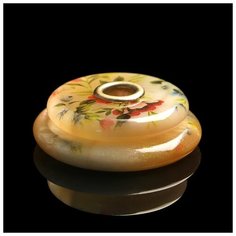 Подсвечник «Цветы», 4×4×2 см, селенит 3802810 Сима ленд