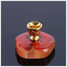 Подсвечник "Цветок", селенит 4991487 Сима ленд