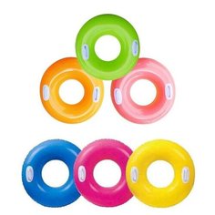 Круг Hi-gloss с ручками-держателями 76см, от 8 лет, 3 цвета Intex