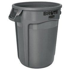 Контейнер BRUTE 75 л универсальный, антивандальный, Серый, Rubbermaid