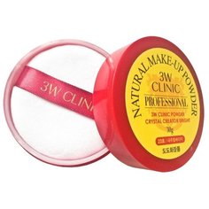 3W Clinic Пудра рассыпчатая Natural Make-Up Powder 23 natural beige
