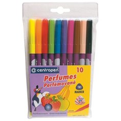 Фломастеры ароматизированные, 10 цветов Centropen