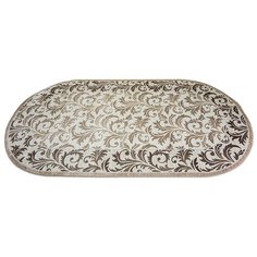 Ковер овальный SMS D327, 2,5 x 3,5 м. Цвет: кремово-коричневый