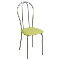 Стул "Венский 2" серебристый металлик/оливковый 3538957 Доляна