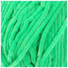 Пряжа "Velour" 100% микрополиэстер 170м/100г (861 яр. зеленый) 3345087 Yarn Art