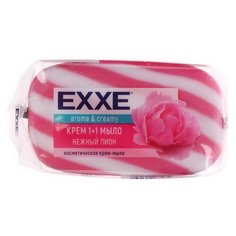 Крем-мыло кусковое EXXE Нежный пион, 80 г