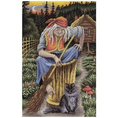 Набор для вышивания "PANNA" "Золотая серия" VS-0801 ( ВС-0801 ) "Баба - Яга"