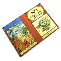 Обложка на паспорт "Вокруг света за 80 дней" Эврика