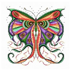 Набор для вышивания "Кружевная бабочка" Белоснежка