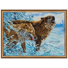 Набор для вышивания бисером АБРИС АРТ AB-330 Вечный зов 45х32 см Abris ART