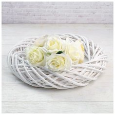 Кашпо «Кольцо», 40×8 см, ива 4072178 Сима ленд