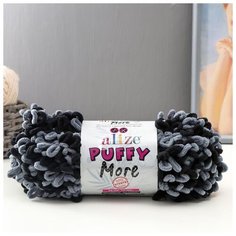 Пряжа "Puffy more" 100 % микрополиэстер 11,5м/150г (6284) 6031191 Alize