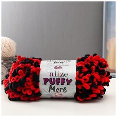 Пряжа "Puffy more" 100 % микрополиэстер 11,5м/150г (6273) 6031192 Alize