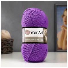Пряжа "Merino de luxe 50" 49% шерсть, 51% акрил 280м/100г (9561) 5495209 Yarn Art
