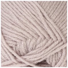 Пряжа "Superlambs special" 49% шерсть, 51% премиум акрил 200м/100гр (3079 серовато-розовый) 3563153 Nako