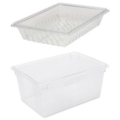 Ударопрочный контейнер для продуктов с дуршлагом, 63 л, Rubbermaid