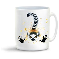 Кружка "Краски. Лемур" Cool Podarok