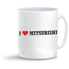 Кружка "Авто. I love Mitsubishi" Cool Podarok