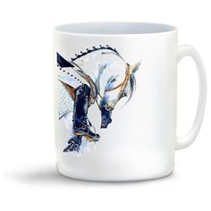Кружка "Графика. Конь2" Cool Podarok