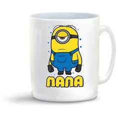 Кружка "Прикол. Семья. Миньоны. Папа" Cool Podarok