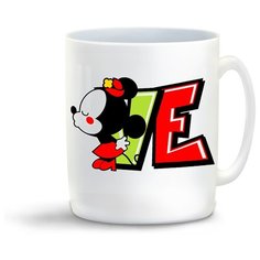 Кружка с приколом Ve (Love любовь) Cool Podarok