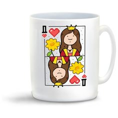Кружка "Прикол. Карты. Королева" Cool Podarok