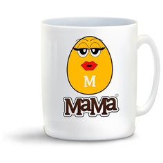 Кружка "Прикол. Семья. M and Ms.Мама" Cool Podarok