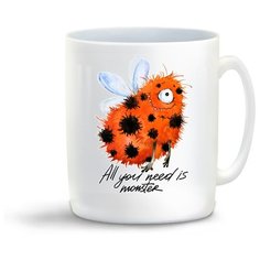 Кружка "All you need is monster7" Cool Podarok