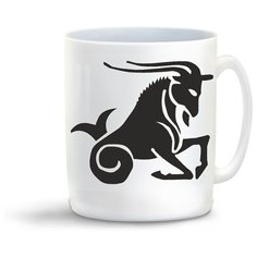 Кружка с приколом козерог зодиак Cool Podarok