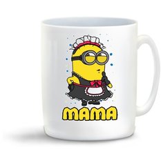 Кружка "Прикол. Семья. Миньоны. Мама" Cool Podarok