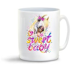 Кружка "Краски. Sweet baby. Лошадка" Cool Podarok