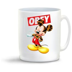 Кружка "Obey Микки Маус" Cool Podarok