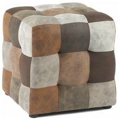 Пуф Trendy, коричневый пэчворк I Modern