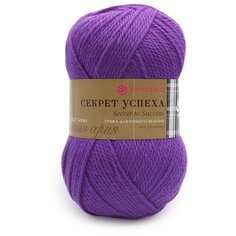 Пряжа Пехорка Секрет успеха (100%шерсть) (78-Фиолетовый) 10 шт