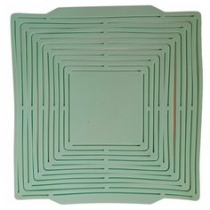 Силиконовая сумка сетка для бутылок, мятная, 21х20 см, Blonder Home BH-SLB-02