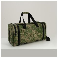 Сумка дор 1711, 55/65*26*30, отд на молнии, с увел, 3 н/кармана, длин ремень, камуфляж 3891560 Amen.