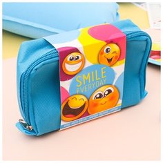 Набор дорожный "Smile everyday" : подушка, маска для сна, беруши 2868337 Сима ленд